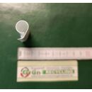 MACO Abdeckkappe für Falzeckband PVC u. Ecklagerband DT mit Lasche Links Verkehrsweiss RAL 9016 12x61mm FachX2908