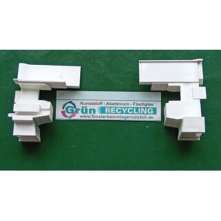 Fensterprofil Kappe ASA Cremeweiß Links - FachP4355