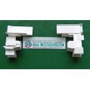 Fensterprofil Kappe ASA Cremeweiß Links - FachP4355