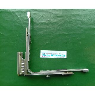 SIEGENIA Eckumlenkung BSU A0178 Rechts - mit 1 Pilzzapfen , H-4/15-9 Schenkelmaße 140 x 140mm FachP4359