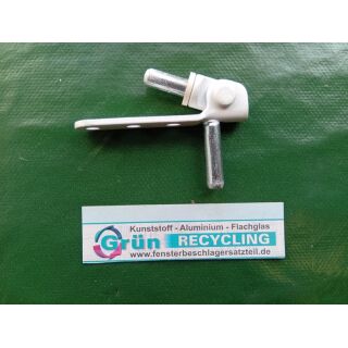 Ecklager , 68 x 13,5 mm, Haltezapfen 26 x 7 mm, Zapfen 19 x 7 mm SchrankP350/8