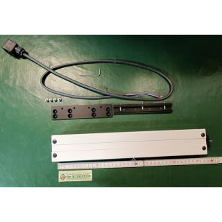 GEZE E-640 24V Kettenantrieb 35cm öffnend 280mm Hub 24V DC Weiß