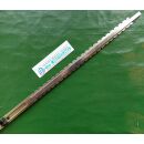MACO Verlängerung für Stulpflügelgetriebe EH mit 1 Schließteil , Beschlagsnut - ablängbar auf 400/250mm - Länge 600mm Raum10W1R13/2