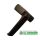 GU Getriebe Drehgriff Spacio schwarz 84/96/104 Gabel 33 mm FachP4945