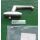 NOTTER Fenstergriff - Handhebel Silber , Lochabstand 78mm - Zahnschieber länge 17mm FachP4395