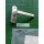 NOTTER Fenstergriff - Handhebel Silber , Lochabstand 78mm - Zahnschieber länge 17mm FachP4395