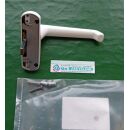 NOTTER Fenstergriff - Handhebel Weiß , Lochabstand 78mm - Zahnschieber Länge 27mm FachP4396