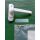 NOTTER Fenstergriff - Handhebel Weiß - Lochabstand 78mm , Zahnschieber Länge 17mm FachP4397
