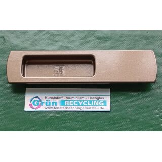 SIEGENIA Griffmuschel Si-Line lang für Schiebetüren HS PORTAL - Mittelbronze FachVR4/264