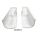 SIEGENIA Portal Abdeckkappen Set PSK 200-160 RAL9003 NACHDRUCK