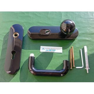 HEWI Kurzschild Schutzbeschlag Feuerschutz 111S04 293 - Vierkant 9mm , Entfernung 72mm - Braun DIN 18257 FachP4423