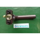 MACO Fenstergriff Harmony mit Sperrknopf - Vierkant 7mm - Lochabstand 43mm - Nocken 10/12 Braun FachP4439