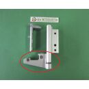 HARTMANN Ecklager Traglager 90kg klemmbar silber 022410...