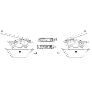 Maco Gleitschere für SKB-S/SE weiss 620-1650  re/li verwendbar