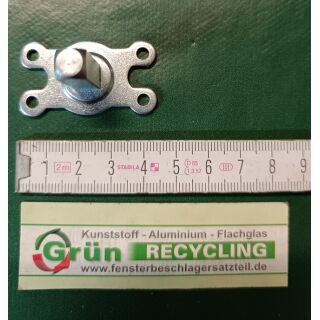 Montageplatte mit Vierkant 8x26mm einseitige Befestigung, als Knopffixierung RaumX971