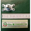 Montageplatte mit Vierkant 8x26mm einseitige Befestigung,...