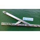 SIEGENIA Schere 7-UE Gr 30 - FFB 290/410-570 R/L verwnedbar - mit 1 Magnetischem Zapfen Raum4R2LS
