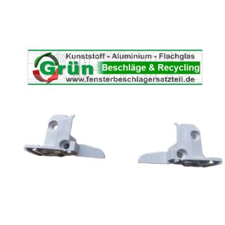 GEALAN Endkappe Wetterschenkel Paar S 9000 für Aluschale 644770 FachP4504