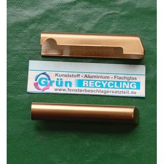 ROTO NT Abdeckkappe für Eckband - Rechts 75 x 16mm Bronze 295326 FachP4508