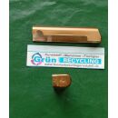 ROTO NT Abdeckkappe für Eckband - Rechts 75 x 16mm Bronze 295326 FachP4508