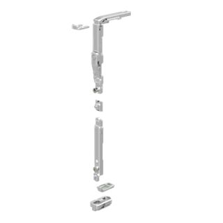 GU ALU Jet 10 Drehkipp Zentralverschluß 15/20 Nut Raum3R1/46