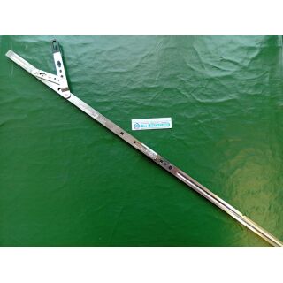 SIEGENIA AUBI Getriebe Stulp - Stulpgetriebe AGKS0020 Gr 2 , FFH 500-1100 mit 1 Schließstück Raum4R2RS/6