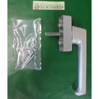 HAUTAU Griff 160 EG-S EV1 Silber abschließbar Fach3850