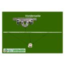 ROTO NT DK | Konstant | Dorn 15 | Gr 1490 | FFH 1401 - 1600 mm | Griffhöhe 563 mm | 3 P-Zapfen KR06/08