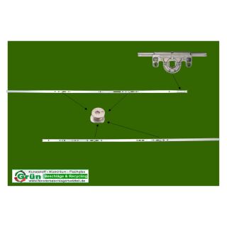 ROTO NT DK | Variabel | Dorn 15 | Gr 2180 | FFH 2001-2400 mm | Griffhöhe 1001-1200 mm | 4 V-Zapfen KR09/15