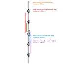 WINKHAUS Mehrfachverriegelung T-AV3-U2460 L79/35 A9 92/8...