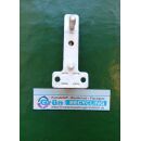 WEIDTMANN Ecklager 76 x 15mm - mit 2 Haltezapfen oben 20 x 6mm - unten 6 x 6mm - Lagerbolzen 6mm SchrankP363/5