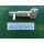 WEIDTMANN Ecklager 76 x 15mm - mit 2 Haltezapfen oben 20 x 6mm - unten 6 x 6mm - Lagerbolzen 6mm SchrankP363/5