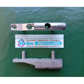 ROMB Eckband Flügelband 81 x 10mm - mit 2 Haltezapfen 12 x 6mm - 101-640 SchrankP365/8