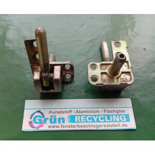GU Ecklager 625796 Links - Haltezapfen 20 x 7mm - Lagerbolzen 7mm SchrankP368/5