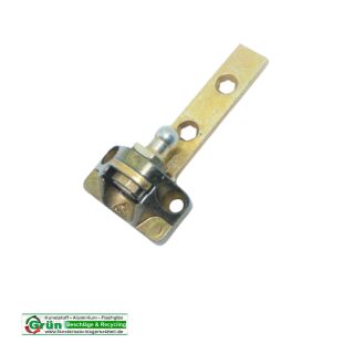 ROTO Ecklager 6582052500 72 x 35mm - 2 Haltezapfen 3 x 3mm SchrankP369/7