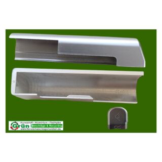 ROTO NT Abdeckkappe f. Falzeckband E5 815934 DIN Rechts - Silber FachVR3/163