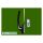 HAUTAU Griff 201 EG-PZ/I - mit losem Stift - Vierkant 8 x 160mm Schwarz RAL9005 FachP4546
