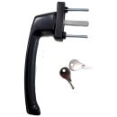 HAUTAU PSK Griff 161 EG-S SCHWARZ Ral 9005...