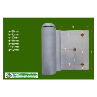 GEZE * Türband Hebetürband HUBA FIX H10/27/II SchrankP372/7