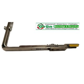 SIEGENIA SASS116 Eckumlenkung UM302 UM 302 153 x 153mm mit einem Pilzzapfen FachVR3/183