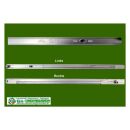 ROTO NT Stulpflügelgetriebe variabel GR 1780 | FFH 1601–2000 mm | 2 Stahl-Schließstücke | 1 E-Zapfen KR03/05