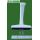 WSS Schlechtendahl  Fenstergriff Getriebegriff Gabelvorstand 24mm Lochabstand 84mm gegenlaufend weiß NACHBAU