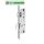 WILKA Rohrrahmenschloss Einsteckschloss 1438 40/92/8 24x3x245mm DIN Links/Rechts VKW1/392