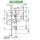 WILKA Rohrrahmenschloss Einsteckschloss 1433 25/92/8 Stulp 24x3x245mm DIN Links/Rechts VKW1/398
