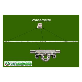 ROTO NT DK Getriebe konstant Dorn 15 | Gr 1300/563 | FFH 201-1300 mm | 3 Pilzzapfen KR05/14