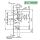 WILKA Rohrrahmenschloss Einsteckschloss 1472 35/72/8 Stulp 24x3x243mm DIN Links/Rechts VKW1/404