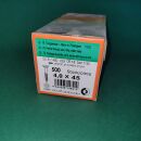 Spanplattenschraube 4x45 TGW TX20 500Stk Aussenh/Regal1/05