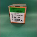 Spanplattenschraube 3x30 Kreuz 1000Stk Aussenh/Regal1/09