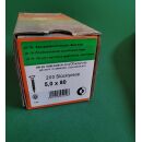 Spanplattenschraube 5x80 Kreuz 200STK Aussenh/Regal1/17