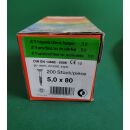 Spanplattenschraube 5x80 TGW TX20 200STK Aussenh/Regal1/18